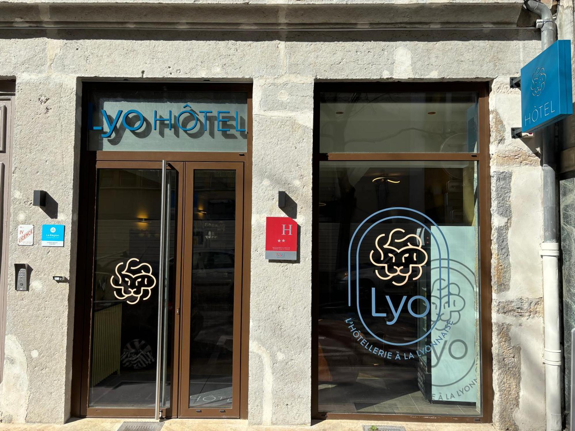 Lyo Hotel - Centre Lyon Perrache Exteriör bild